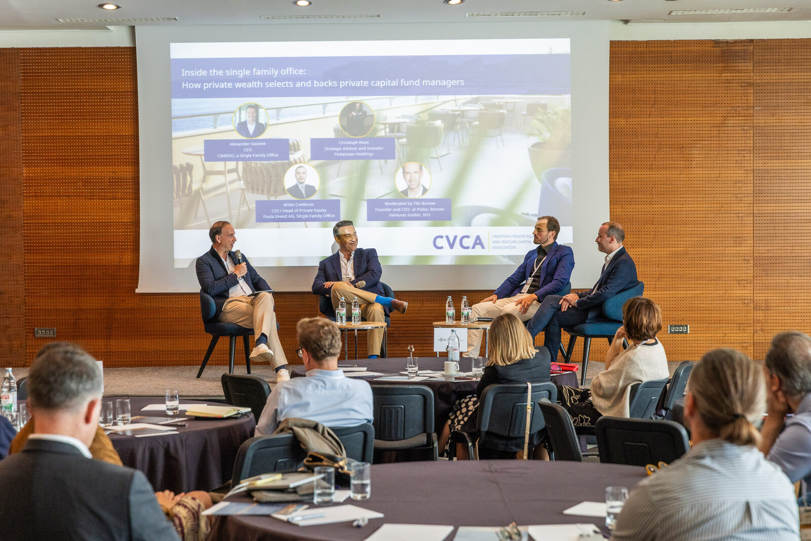 Fireside chat, Inside the single family office with Alexander Vaselek, Christoph Roos, Milan Cvetkovic and Tilo Bonow