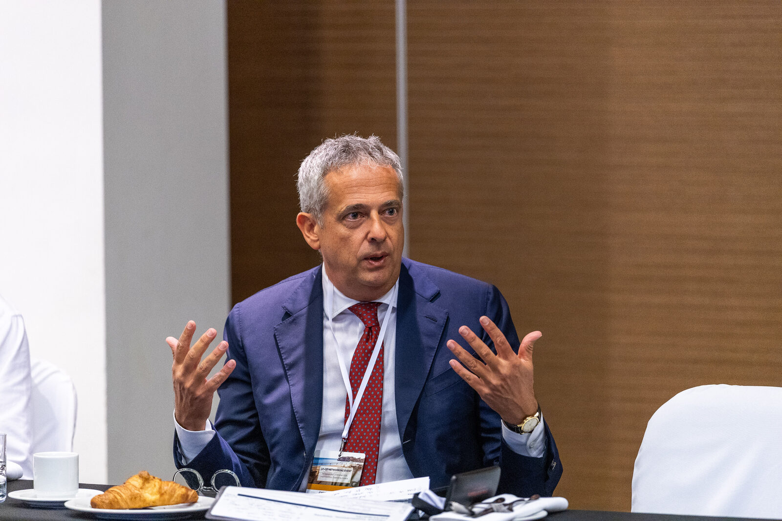 Institutional LPs-only breakfast, John McIlwaine, EIF