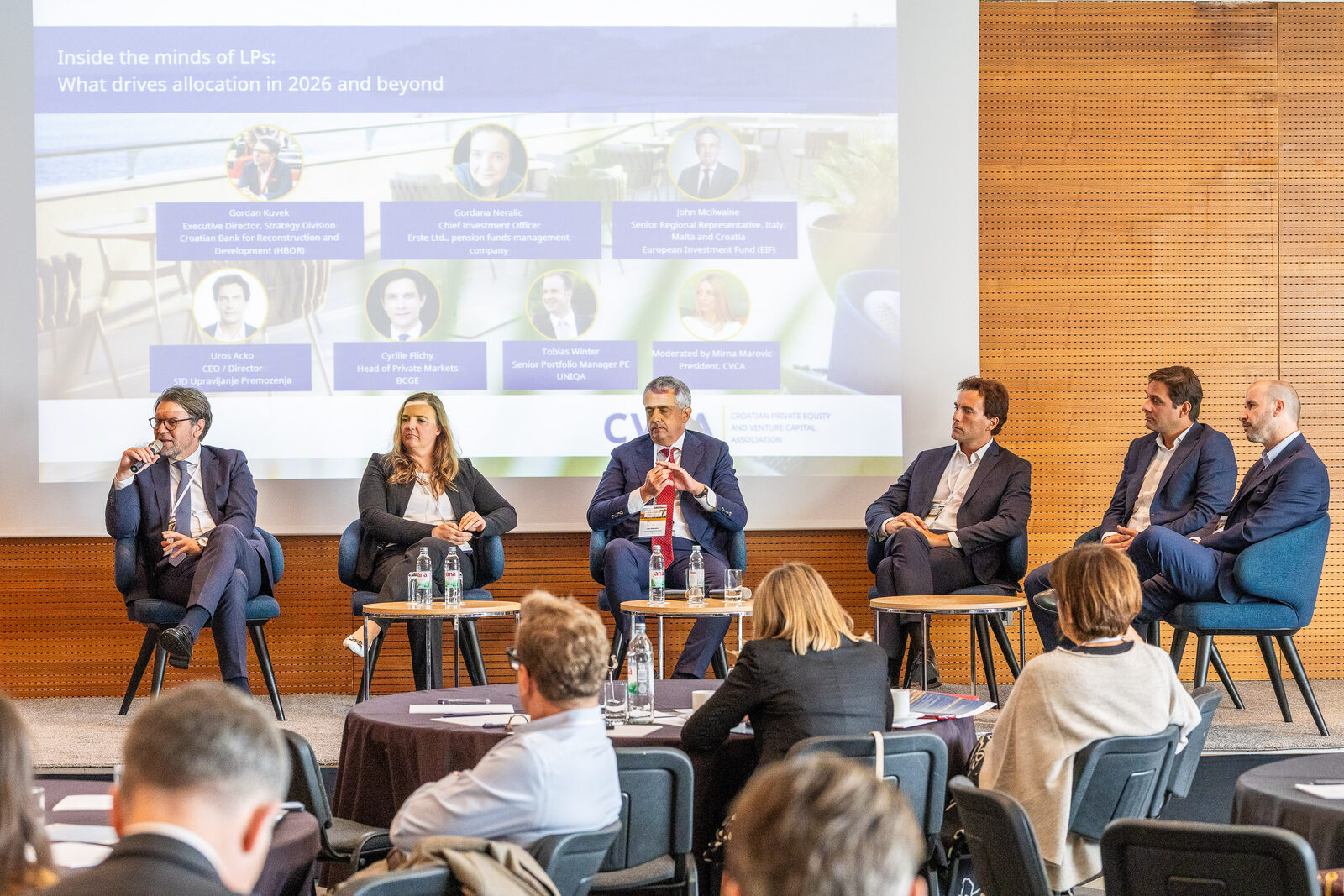 LP Panel: Gordan Kuvek, Gordana Neralic, John McIlwaine, Uros Acko, Cyrille Flichy and Tobias Winter