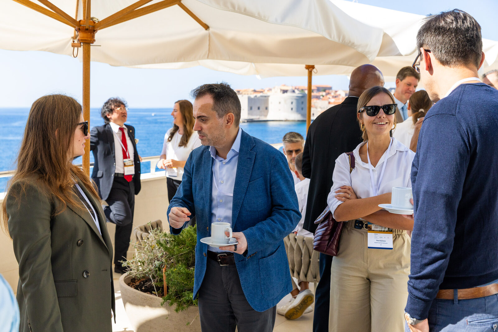 Networking coffee break